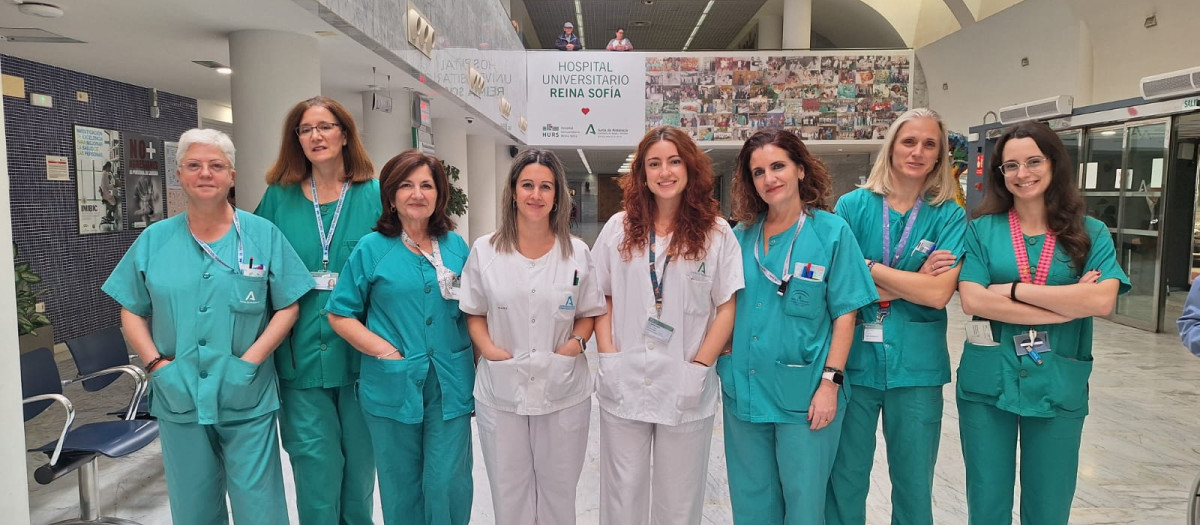 Equipo de Neumología del Hospital Reina Sofía de Córdoba