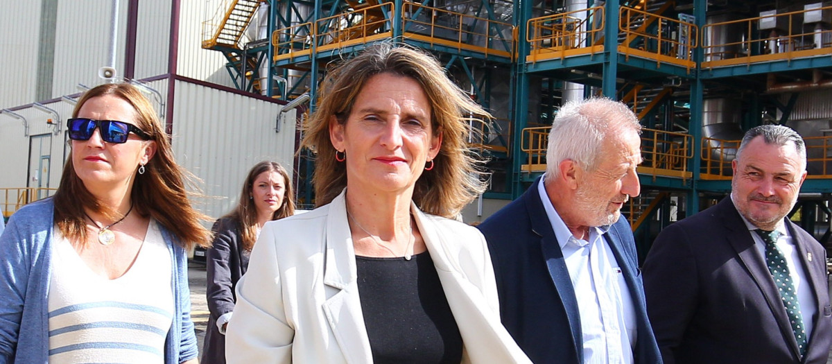 La exvicepresidenta del Gobierno y ministra para la Transición Ecológica y el Reto Demográfico, Teresa Ribera, visita Ciuden