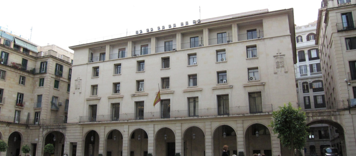Imagen de archivo de la Audiencia Provincial de Alicante
