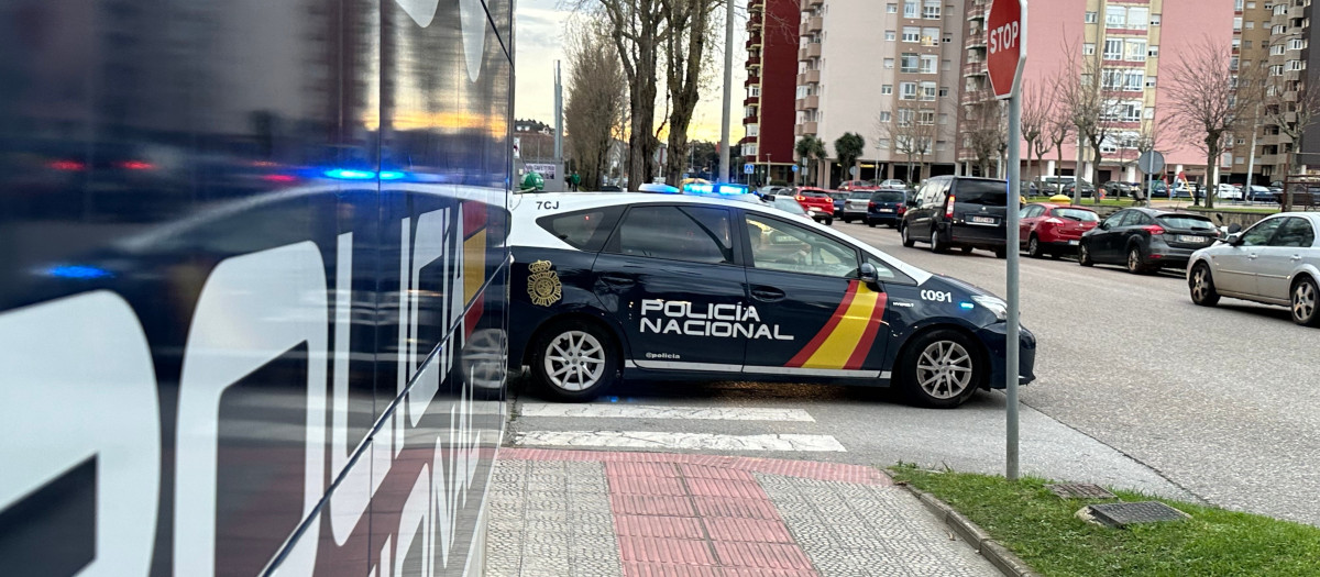 Imagen de archivo de una patrulla de la Policía Nacional