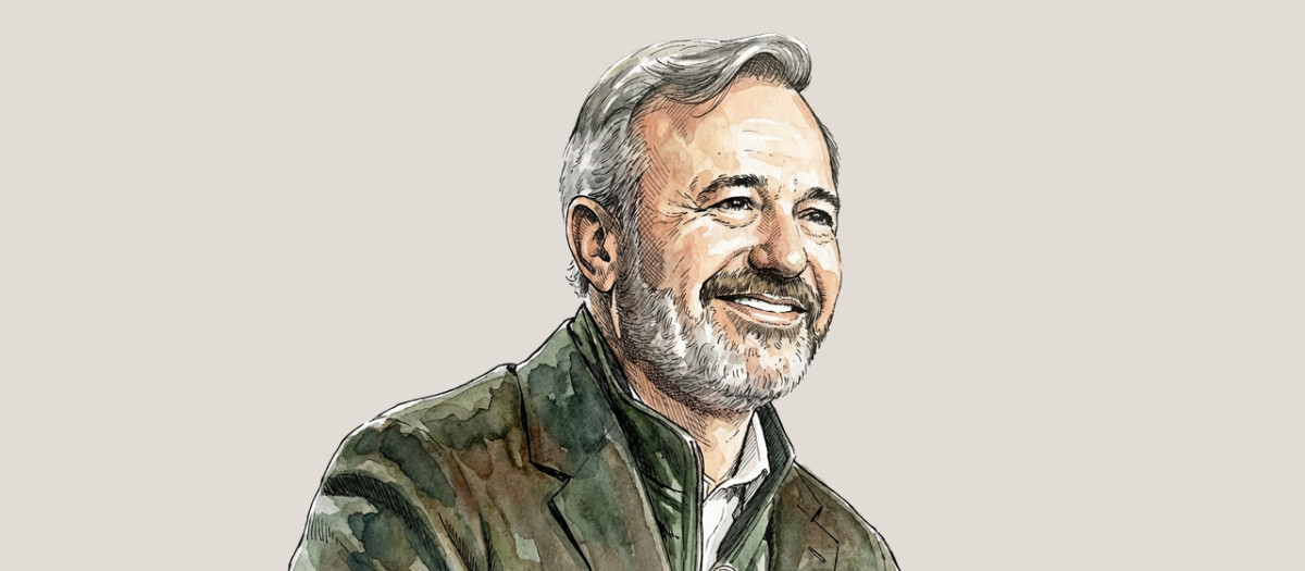 El candidato del PP en Aragón, Jorge Azcón