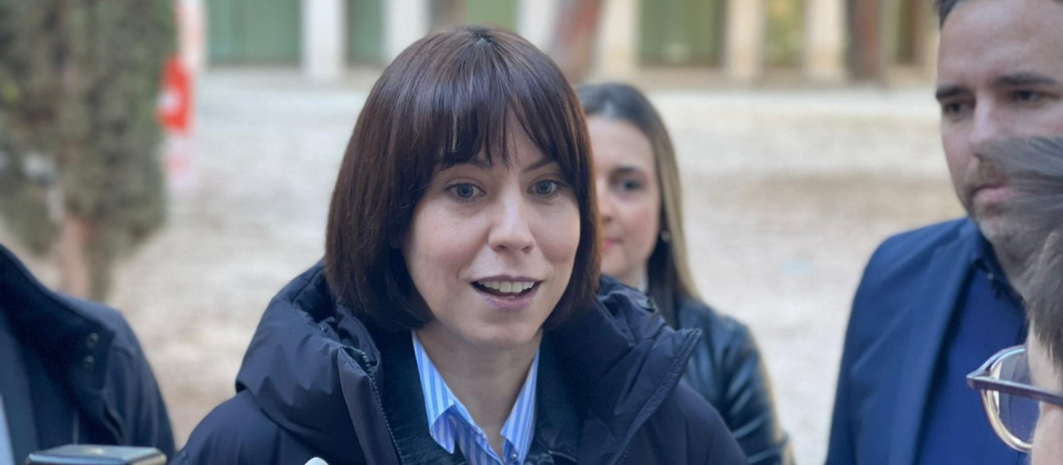 Imagen de la ministra y líder del PSOE valenciano Diana Morant.

REMITIDA / HANDOUT por PSPV
Fotografía remitida a medios de comunicación exclusivamente para ilustrar la noticia a la que hace referencia la imagen, y citando la procedencia de la imagen en la firma
31/1/2026