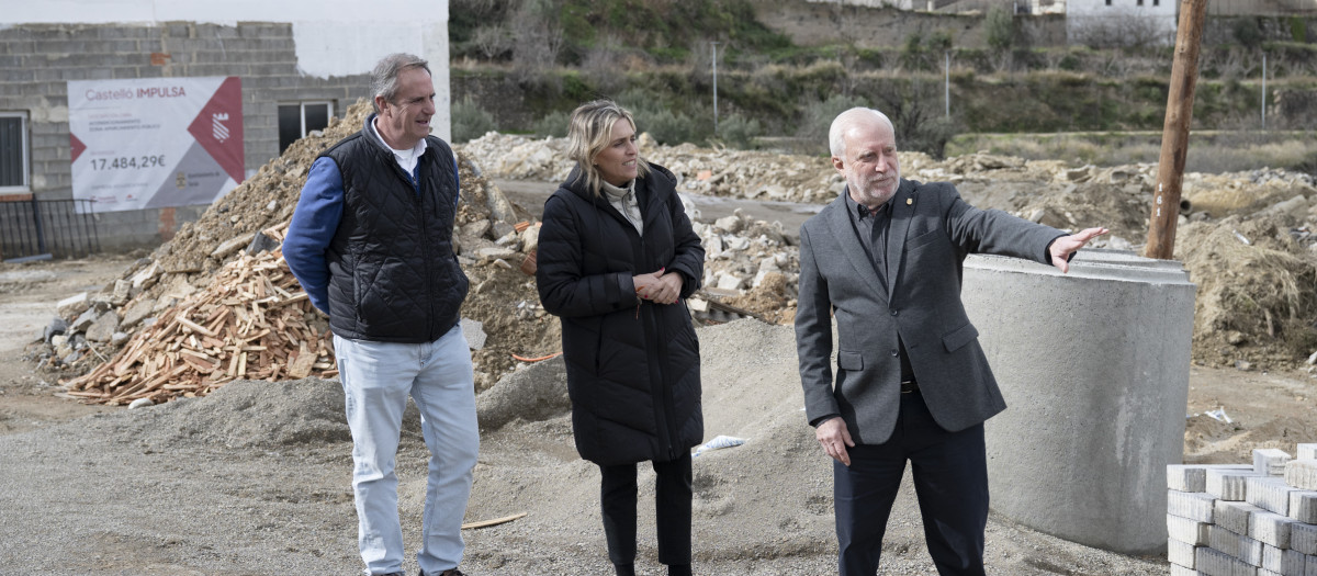 Imagen tomada este sábado de Marta Barrachina en Torás, Castellón
