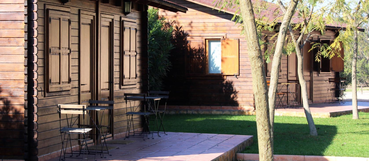 Imagen de las casas de la Academia de Juan Carlos en la que vivía Carlos Alcaraz