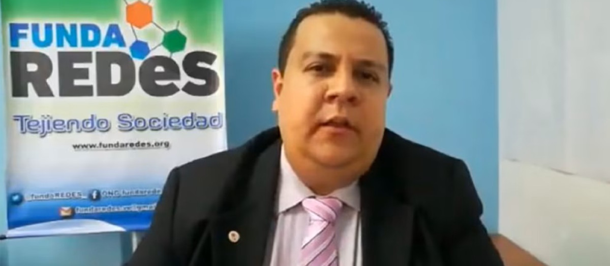 El activista venezolano Javier Tarazona