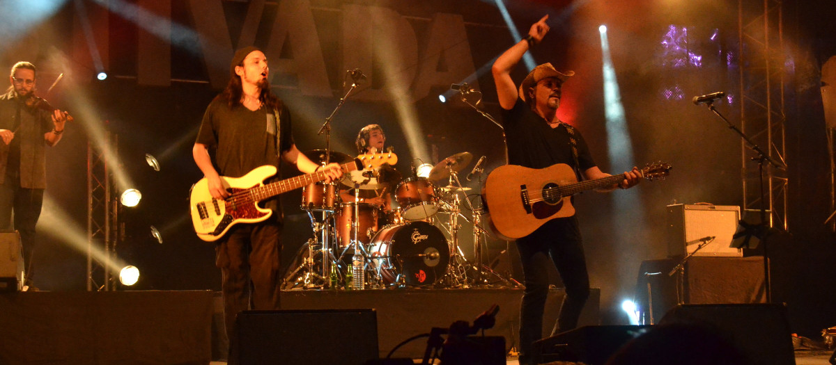 Un concierto de 'Projecte Mut', mítico grupo ibicenco de rock