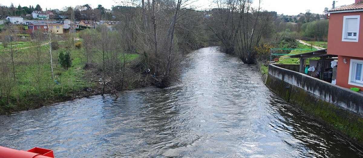 Río Mero a su paso por Cambre (La Coruña)