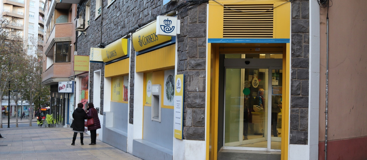 Oficina de Correos en Zaragoza.

EUROPA PRESS
17/1/2020