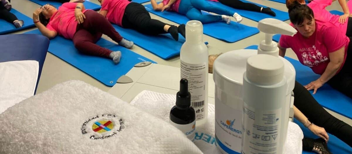 Imagen del estudio de suelo pélvico a mujeres con cáncer de mama en el CEU UCH