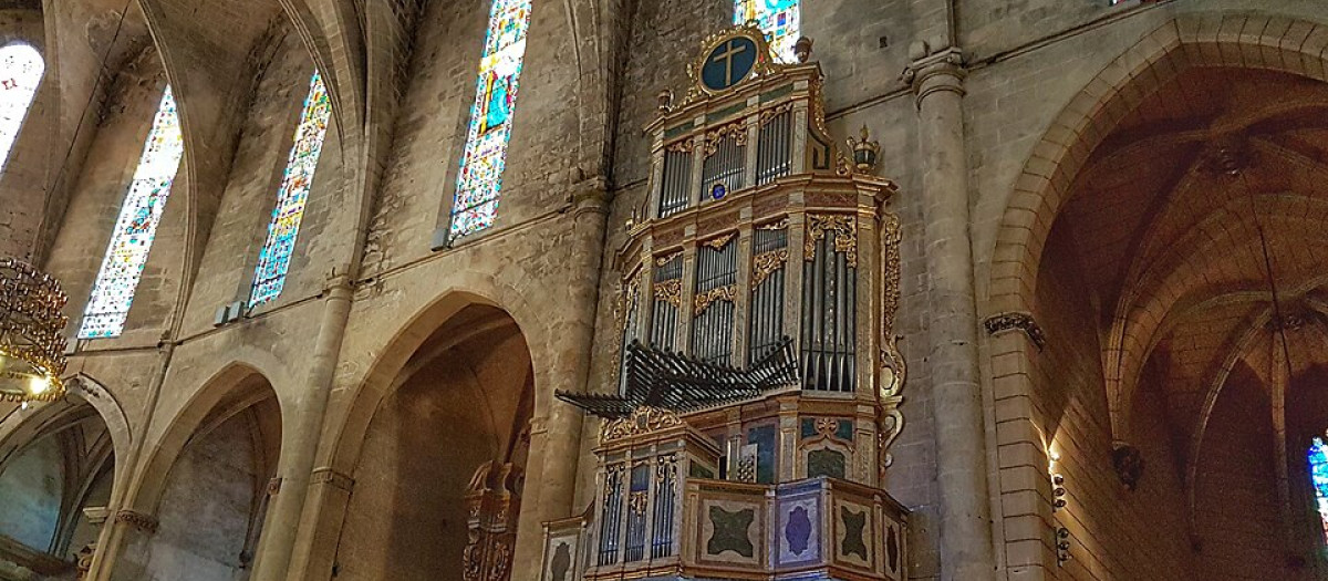 El órgano de la iglesia de Santa Cruz en Palma data originalmente del siglo XVI