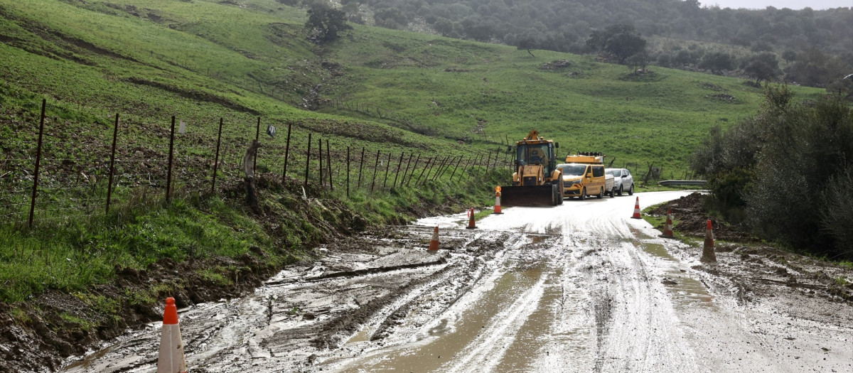 El alcalde de Grazalema ya advertía ayer a Europa Press que la tierra "no soporta ya más agua"