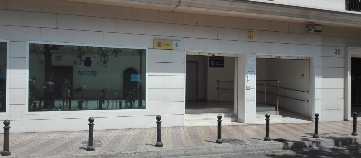 Imagen de la comisaría de la calle Hospital en Valencia