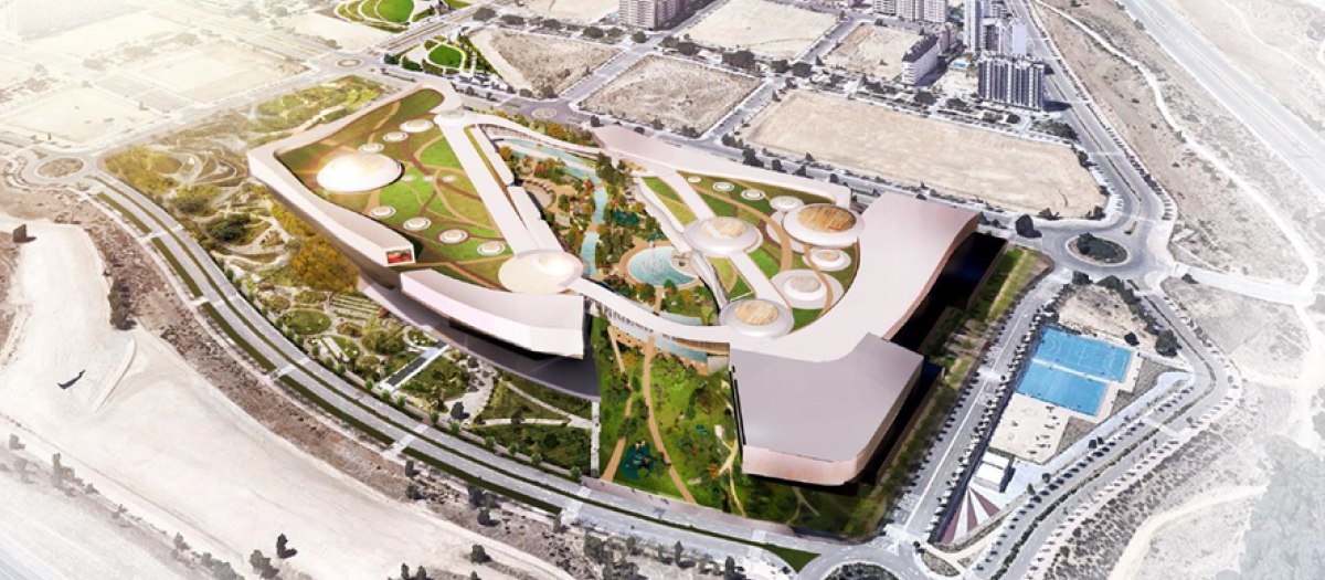 Imagen promocional muestra como será Valdebebas Shopping, el centro comercial más grande de Madrid