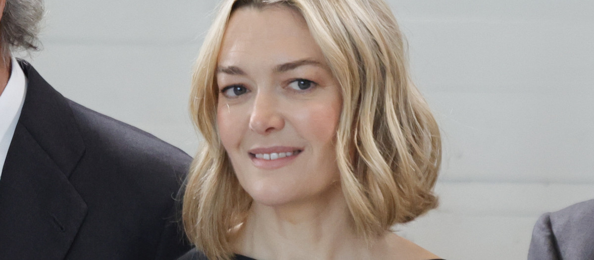 Marta Ortega  en el  “Patronato de la Galeria de las Colecciones Reales” en  Madrid  este jueves