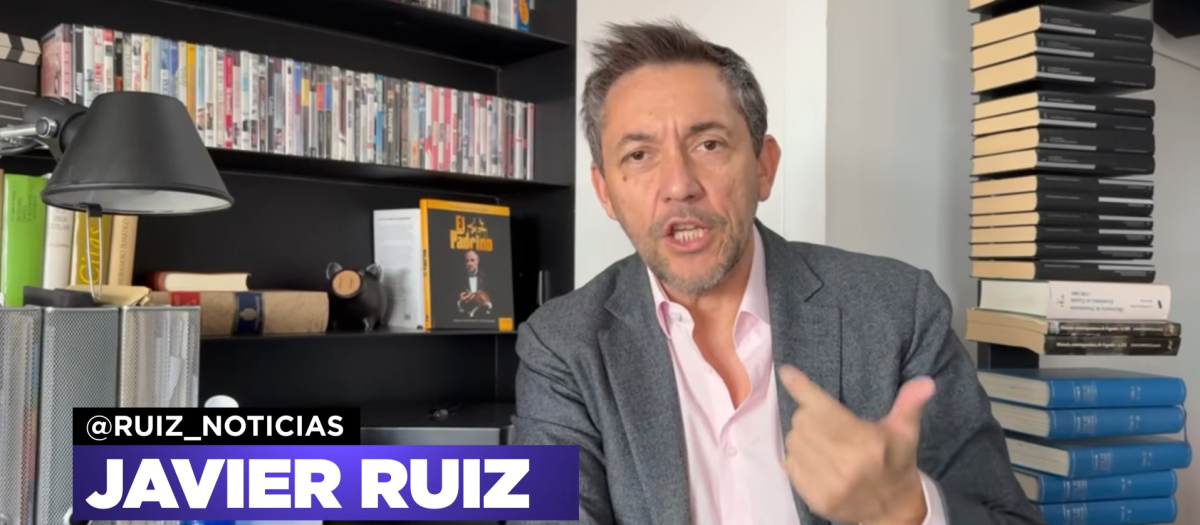 Javier Ruiz, en su nuevo canal de YouTube