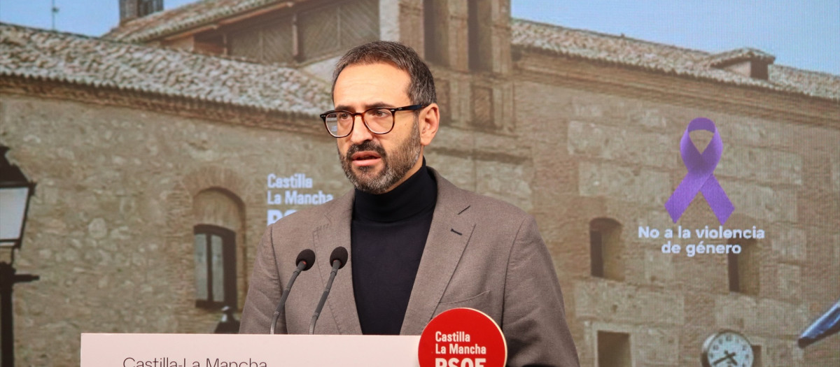 El secretario de Organización del PSOE de Castilla-La Mancha, Sergio Gutiérrez