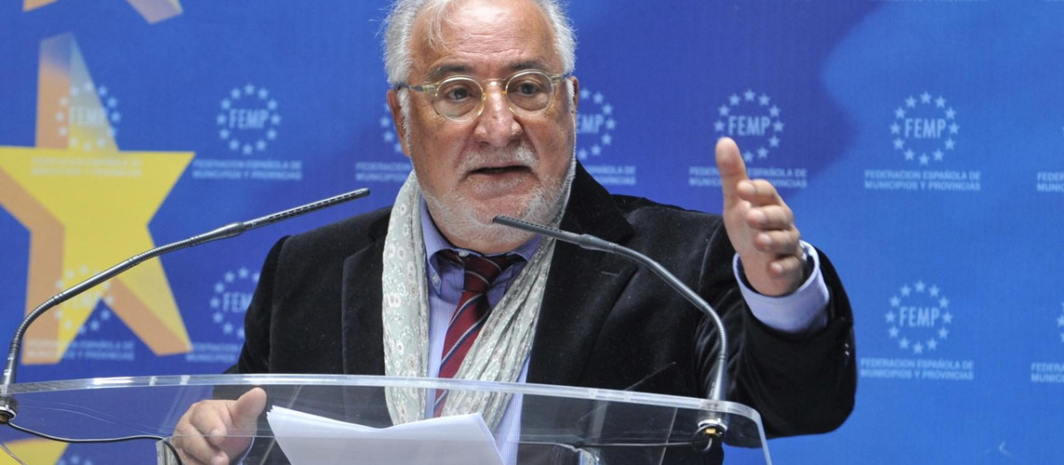 Pere Navarro en una rueda de prensa reciente