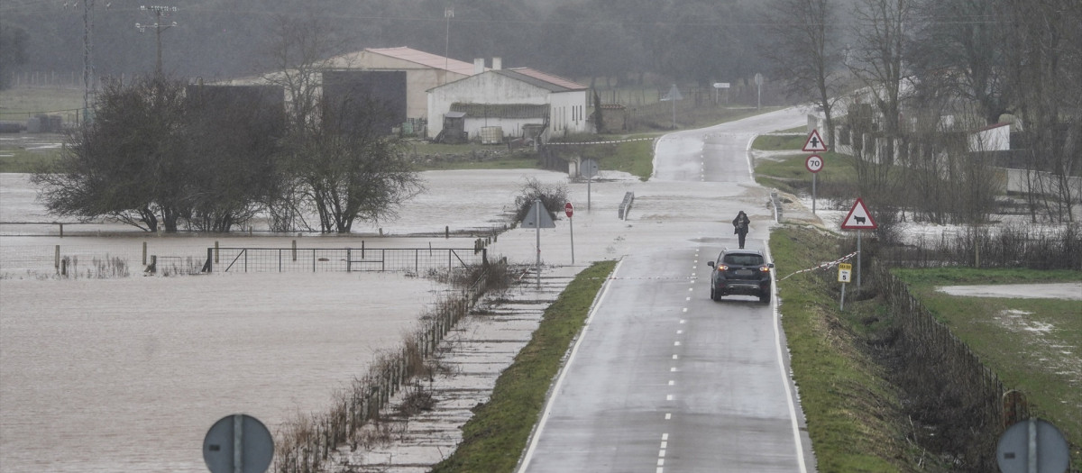Las intensas lluvias registradas en los últimos días han provocado el desbordamiento de los ríos