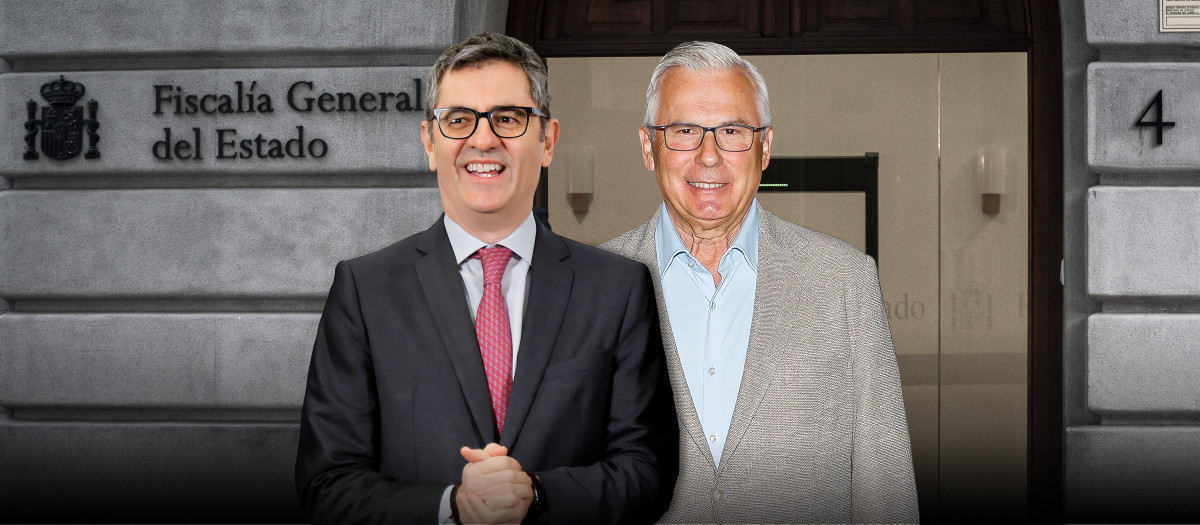 Félix Bolaños, ministro de Justicia y el ex juez Baltasar Garzón