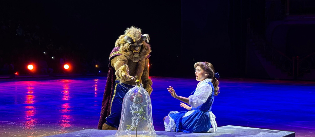 Imagen del espectáculo de este jueves en el Roig Arena