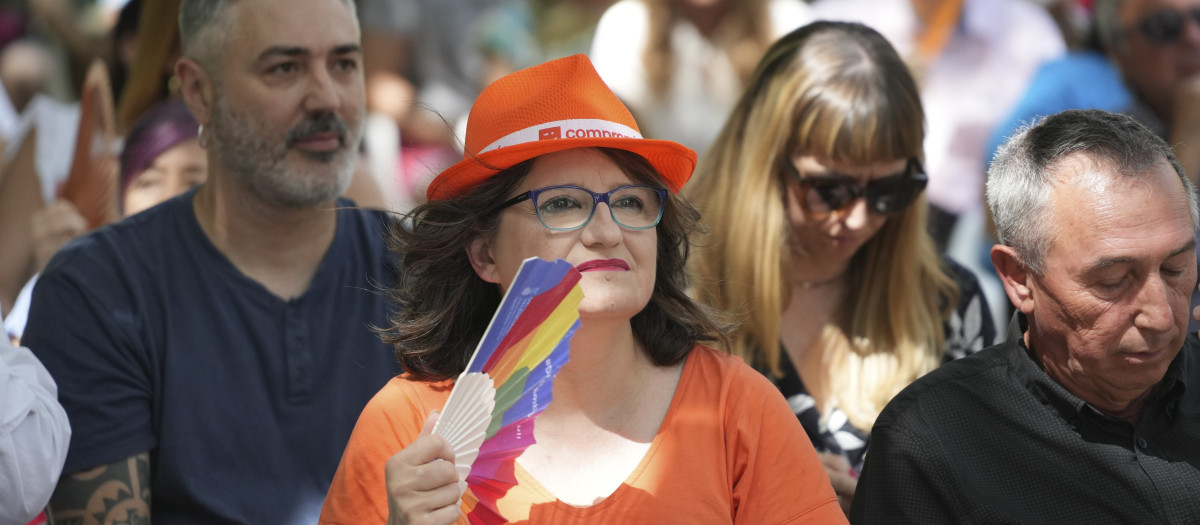 Imagen de archivo de Mónica Oltra y Joan Baldoví