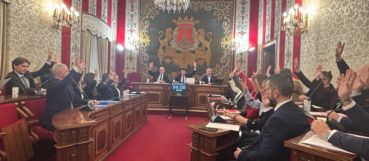 Pleno del Ayuntamiento de Alicante