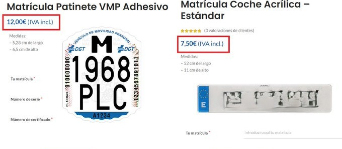 Los usuarios denuncian el precio de esta pequeña placa