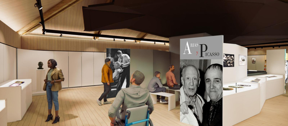 Así luciría el museo Picasso en Madrid