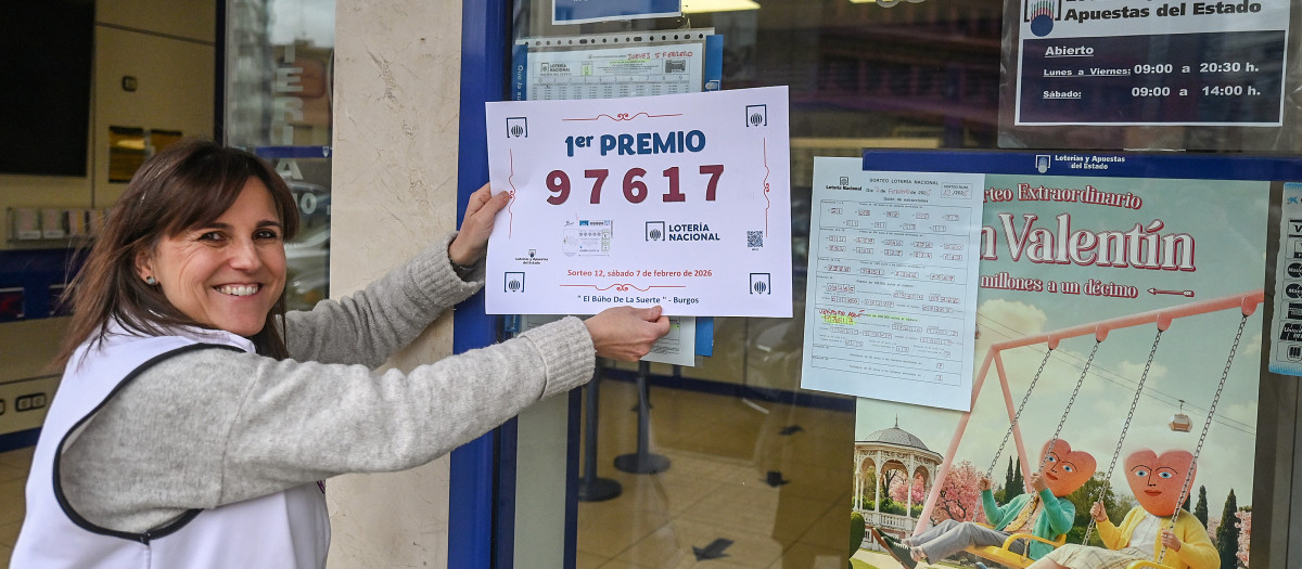 La administración número 17, El Búho de la Suerte, en Burgos