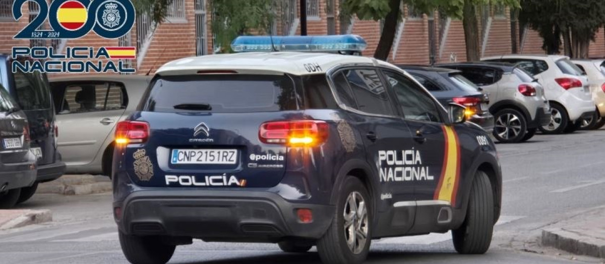 Imagen de una patrulla de la Policía Nacional