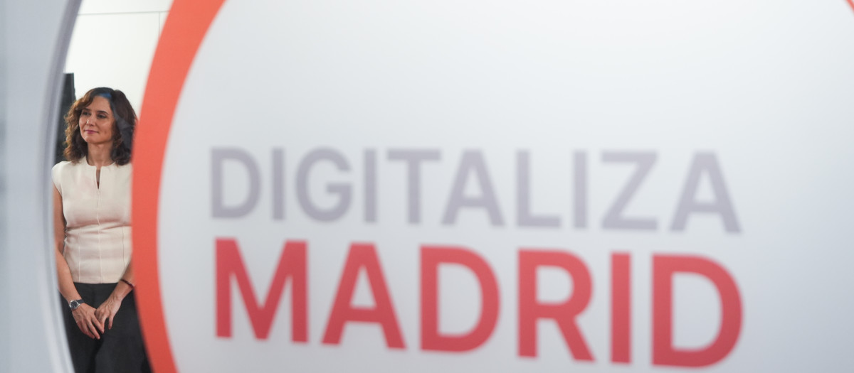 Ayuso en Digitaliza Madrid