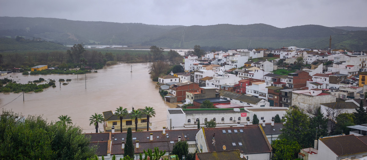 (Foto de ARCHIVO)
Imagen de la localidad gaditana de San Martín del Tesorillo y su entorno próximo inundado tras el paso de la borrasca Leonardo. A 5 de febrero de 2026, en Jimena de la Frontera, Cádiz (Andalucía, España). El Servicio de Emergecias de Andalucía EMA 112 ha gestionado durante la madrugada de este jueves 19 incidencias en la provincia de Cádiz, entre las que ha destacado la asistencia en San Roque por parte de Cruz Roja que presentaban signos de hipotermia tras haber sido rescatadas de sus viviendas por los GEAS de la Guardia Civil en San Martín del Tesorillo.

Francisco J. Olmo / Europa Press
05/2/2026