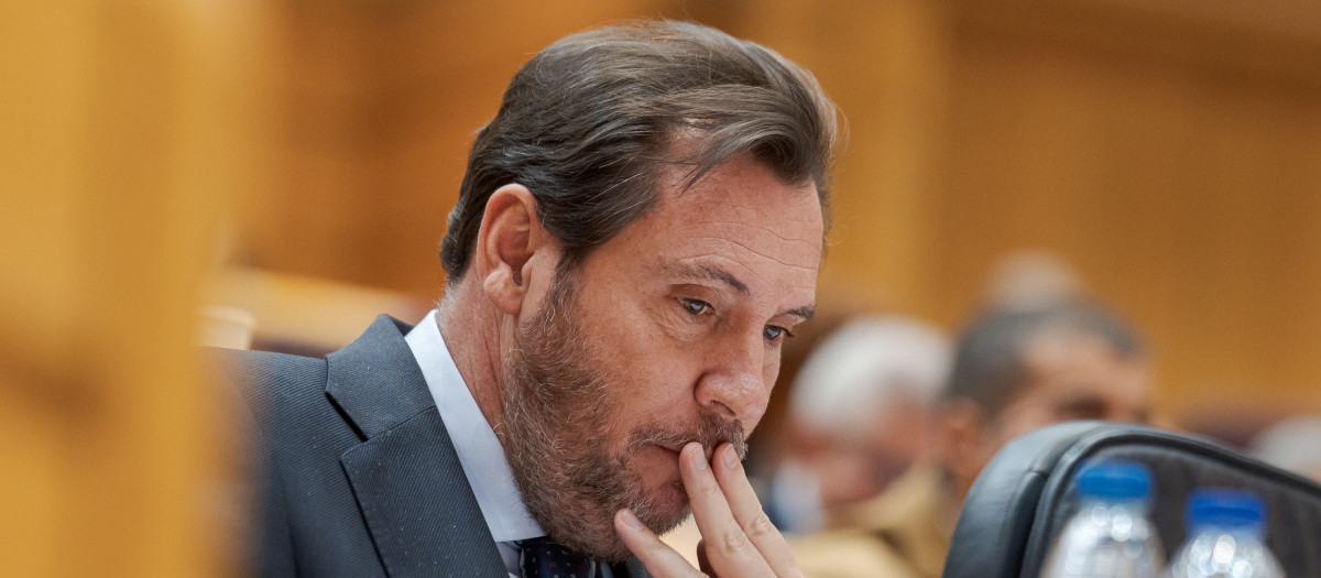 El ministro de Transportes y Movilidad Sostenible, Óscar Puente