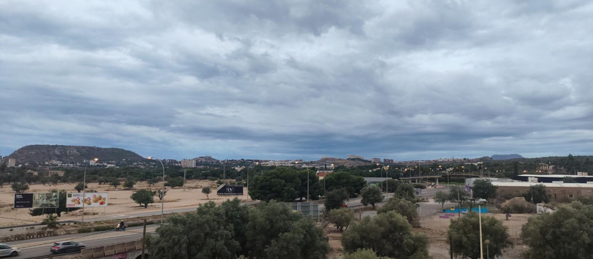 Panorámica de Alicante desde el barrio de Santa Faz