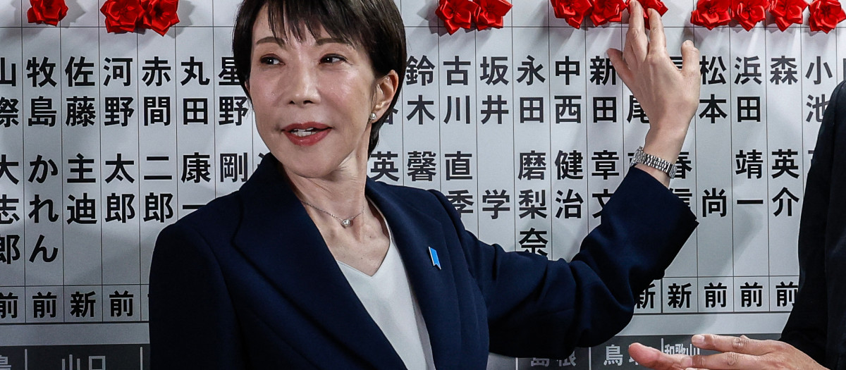 Sanae Takaichi, primer ministra de Japón