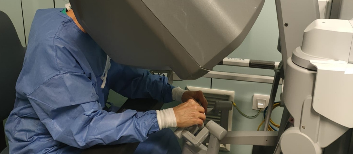 Imagen de la intervención practicada en el hospital La Fe de Valencia