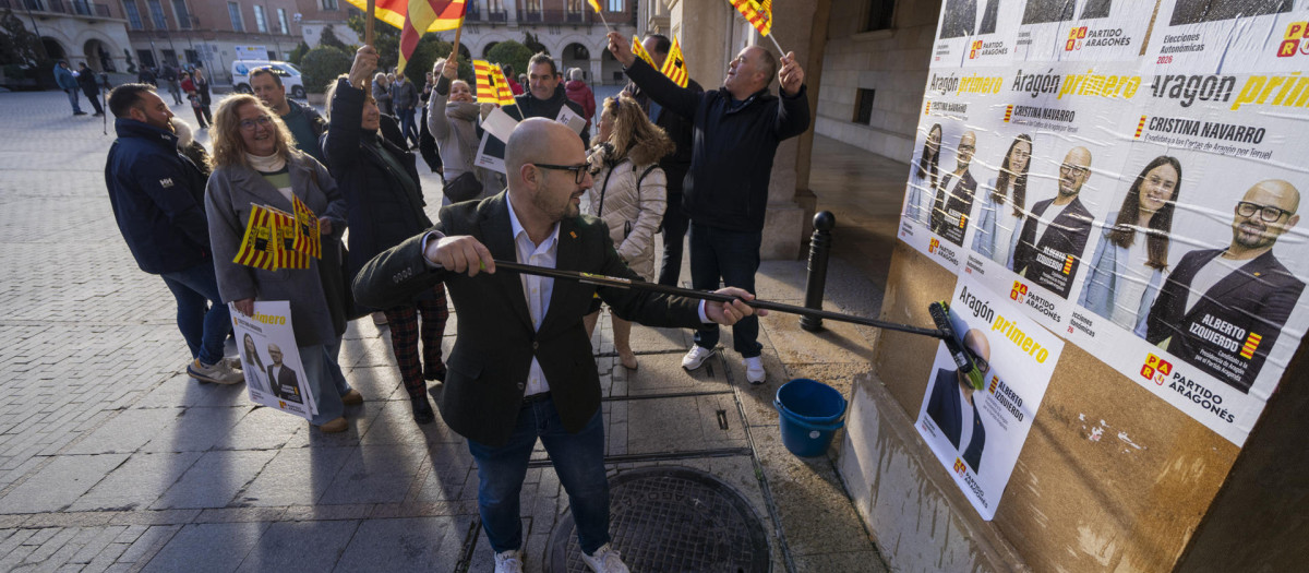 Alberto Izquierdo, candidato a la presidencia del gobierno de Aragon por el PAR
