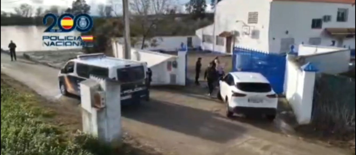 Uno de los desalojos ocurridos en la provincia de Córdoba