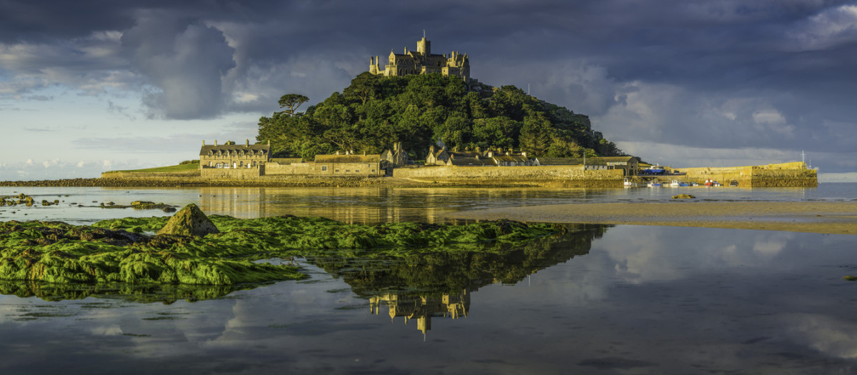 Monasterio de St Michael's Mount, en Cornualles (Inglaterra)