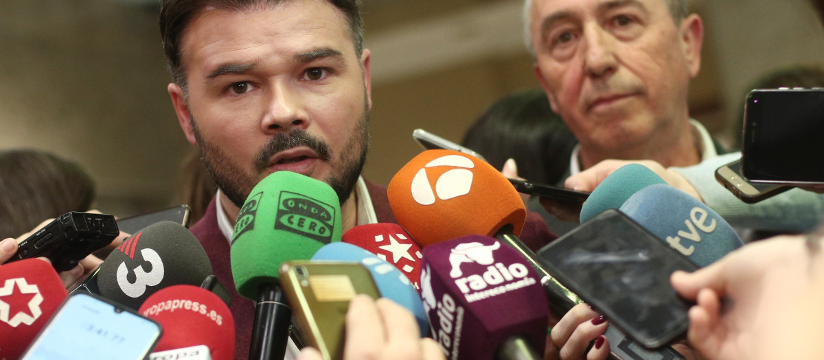 Imagen de Gabriel Rufián y Joan Baldoví