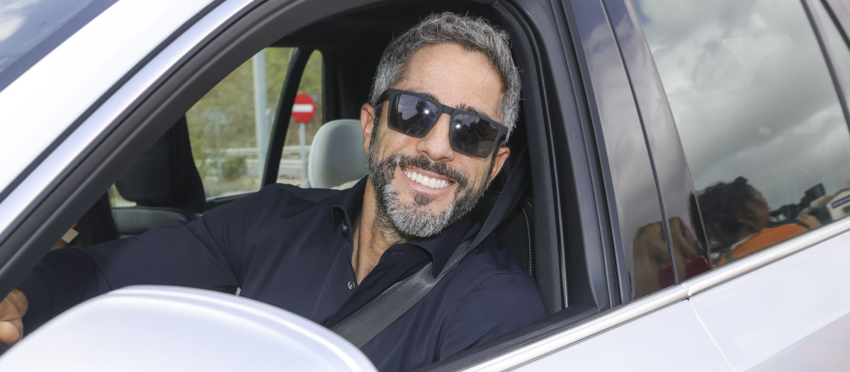 Presenter Roberto Leal during the wedding of Víctor Elías and Ana Guerra in Madrid. October 31 2024