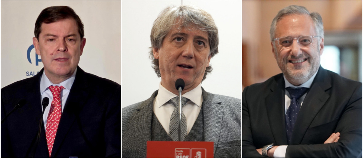 Mañueco, Martínez y Pollán