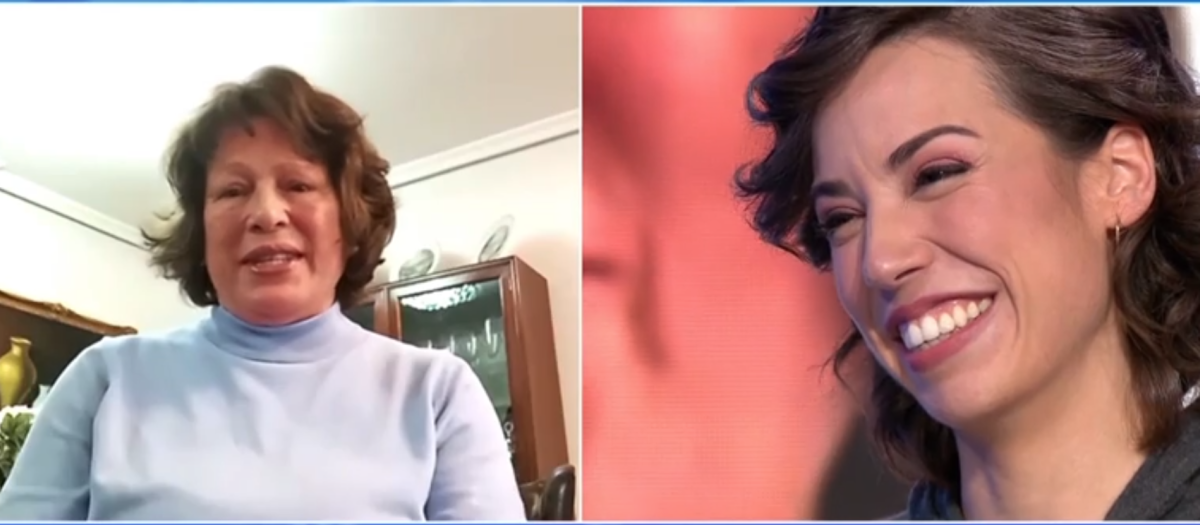 Rosa, en la conversación con su madre Irma