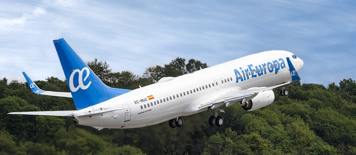 Avión de Air Europa.