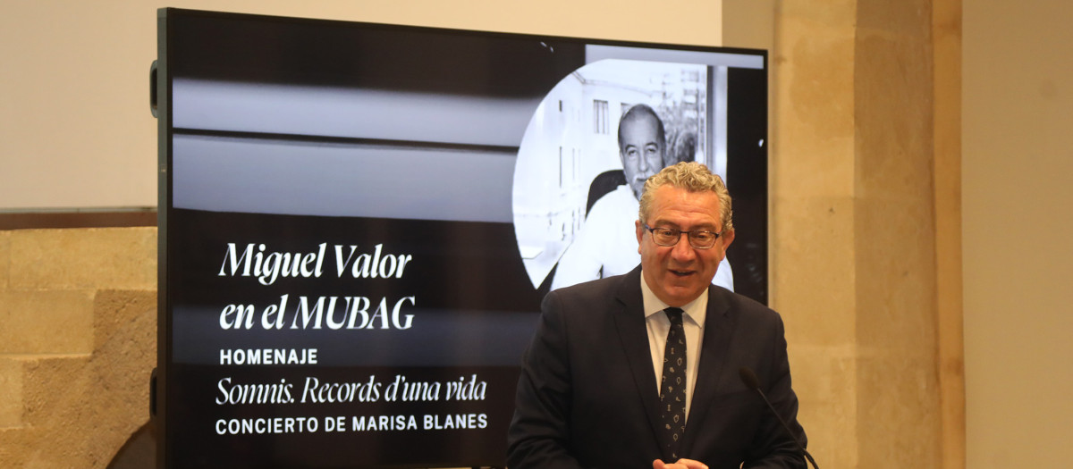 Imagen del presidente de la Diputación de Alicante, Toni Pérez