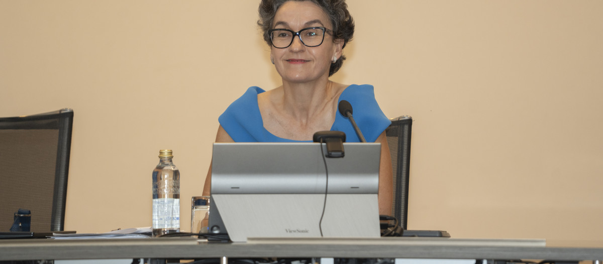 Imagen de la presidenta de la Autoridad Portuaria de Valencia, Mar Chao