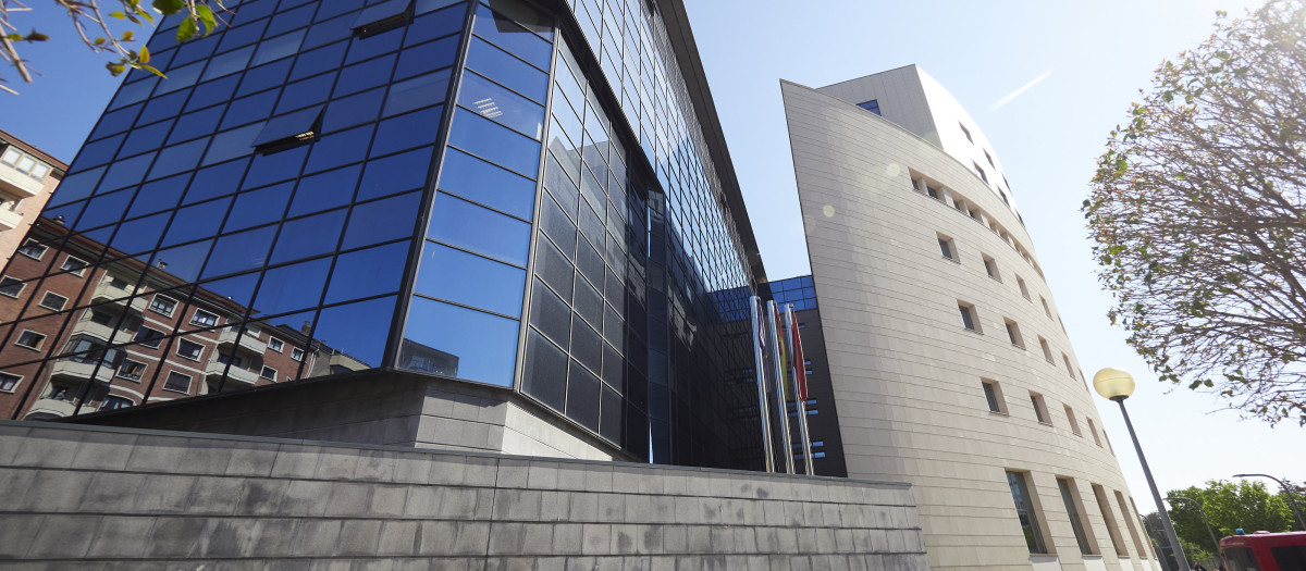 (Foto de ARCHIVO)
El Palacio de Justicia de Pamplona, a 21 de abril de 2021, en Pamplona, Navarra (España).

Eduardo Sanz / Europa Press
21 ABRIL 2021;MINISTRO DE JUSTICIA;JUAN CARLOS CAMPO;TRIBUNAL SUPERIOR DE JUSTICIA DE NAVARRA
21/4/2021