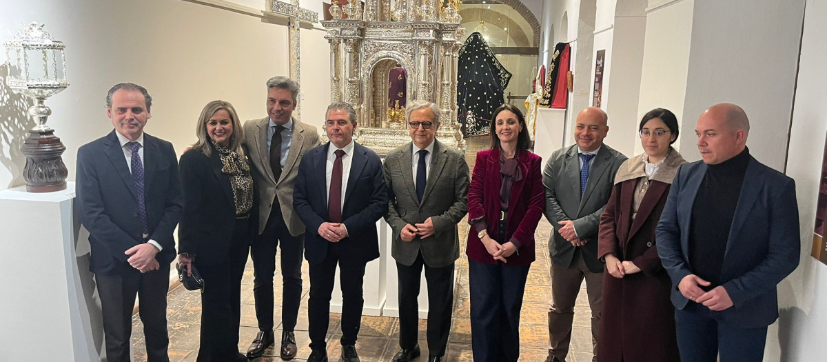 Presentación de la exposición cofrade en La Merced