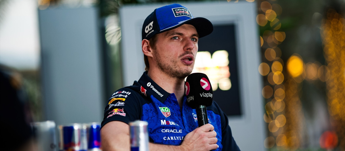 VERSTAPPEN Max (nld), Red Bull Racing Ford RB22, portrait during the Formula 1 Aramco pre-season testing 2026 of the 2026 FIA Formula One World Championship from February 11 to 13, 2026 on the Bahrain International Circuit, in Sakhir, Bahrain - Photo Eric Alonso / DPPI

DPPI / AFP7 / Europa Press
12/2/2026 ONLY FOR USE IN SPAIN