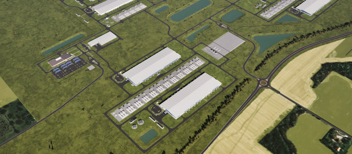 Futuro centro de datos de Meta en Indiana que construirá ACS